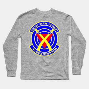 19the Space Operations Squadron Logo Long Sleeve T-Shirt